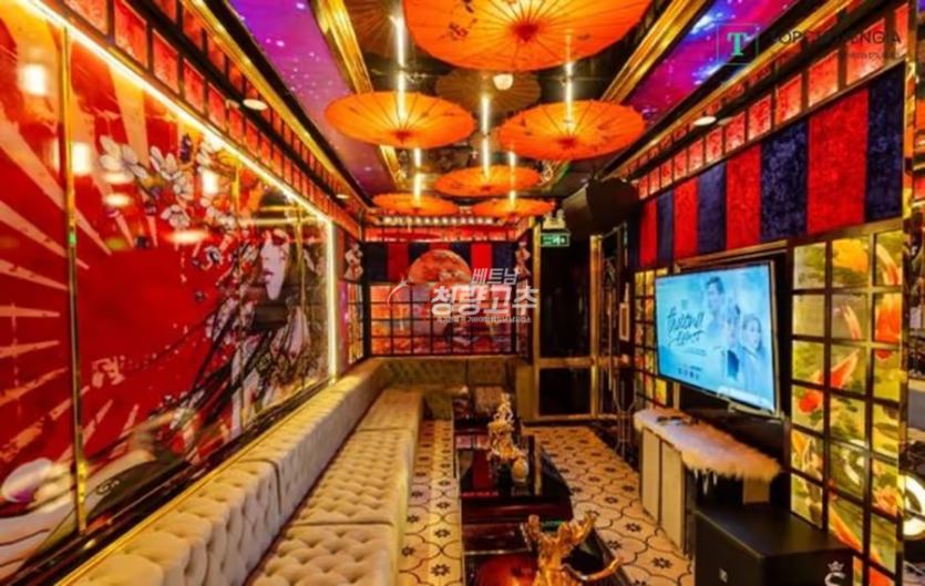 사파리 가라오케 KTV 내부