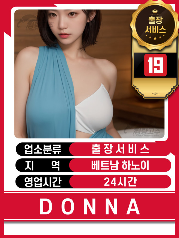 하노이 DONNA 출장 출장마사지 가격표