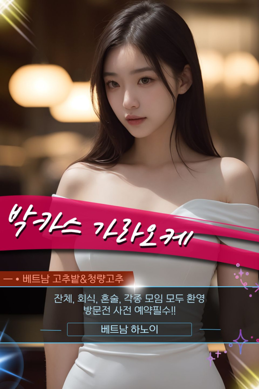 하노이 박카스 가라오케 바 공간