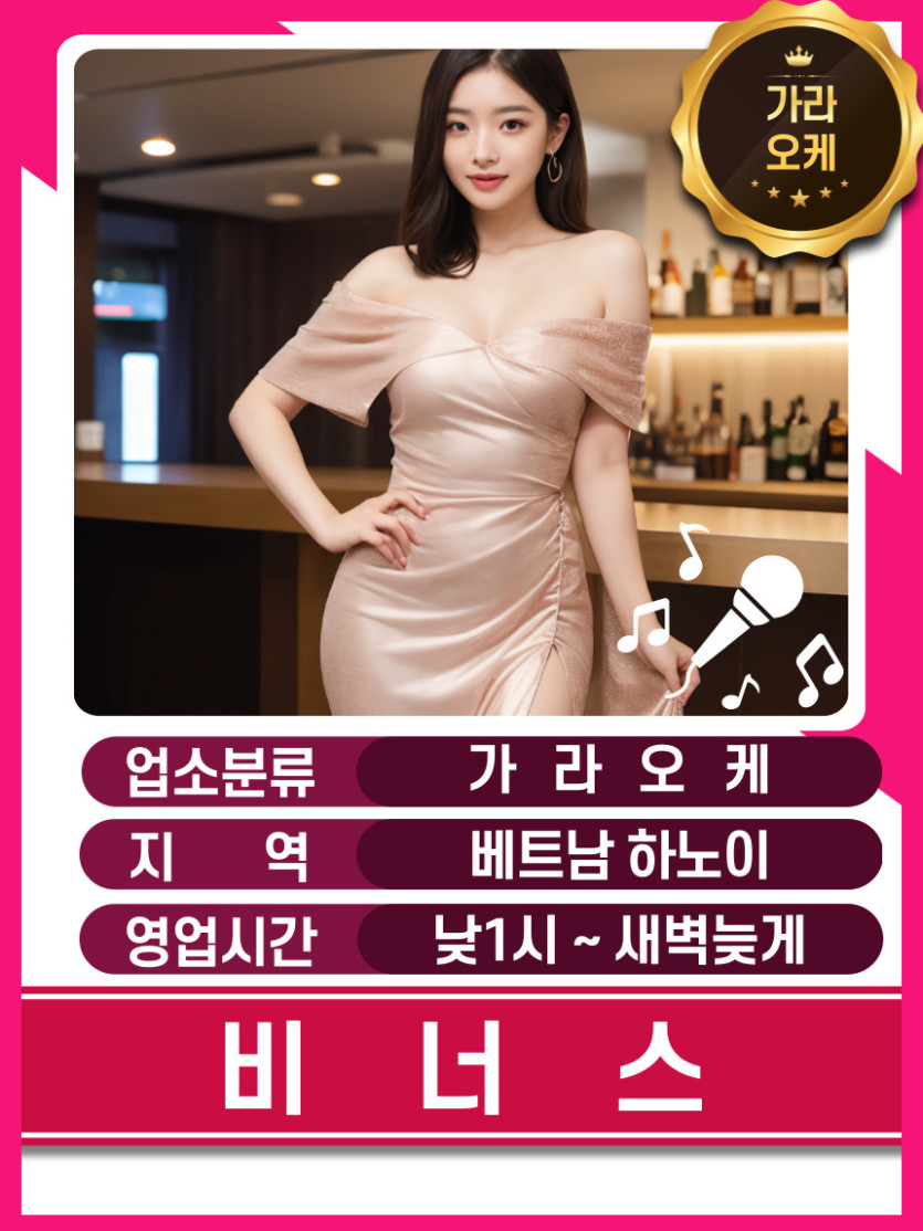 하노이 비너스 가라오케 가격표